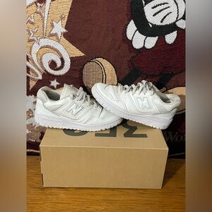 New Balance Cream Sneakers